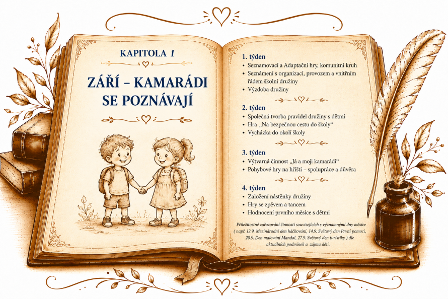 1.kapitola - ZÁŘÍ - Kamarádi se poznávají 