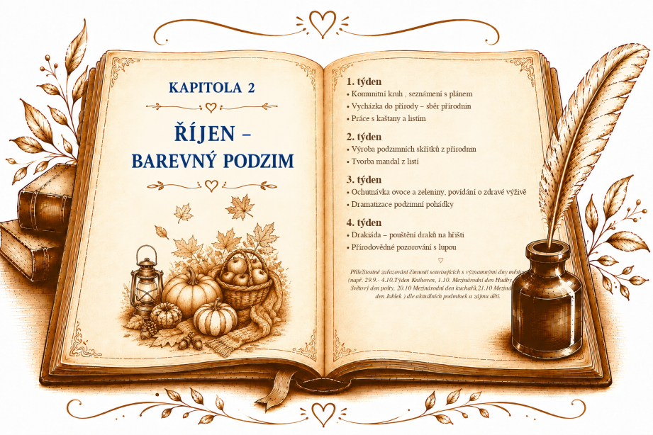 2.kapitola ŘÍJEN - Barevný podzim